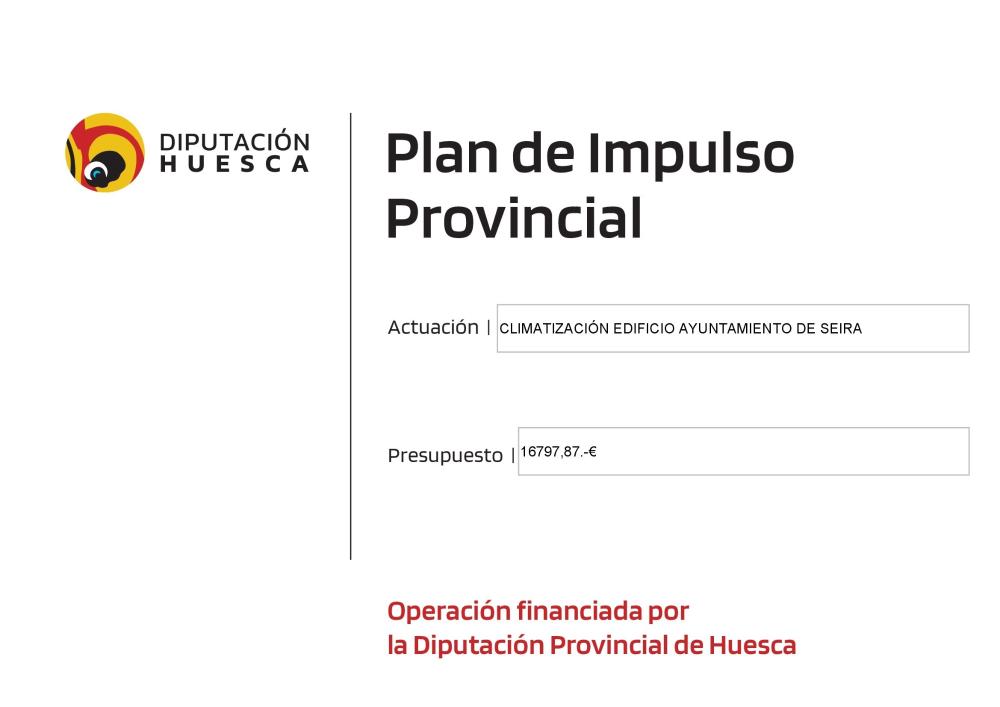 Imagen Plan de Impulso Provincial 2025 - Diputación Provincial de Huesca