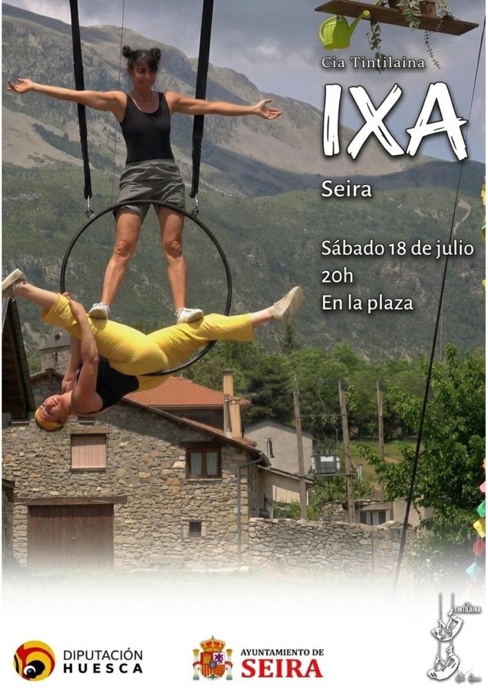 Imagen Actuación acrobática grupo Tintilaina en Seira