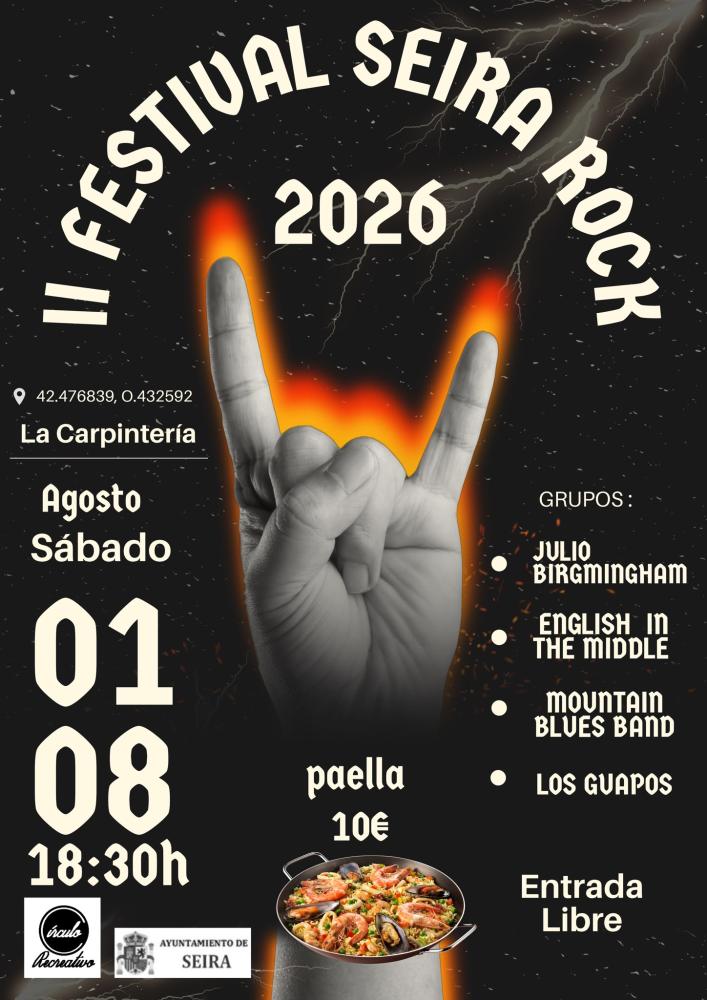 Imagen II Festival Seira Rock - 1 de agosto de 2026